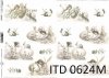 papel decoupage clásico D0624M